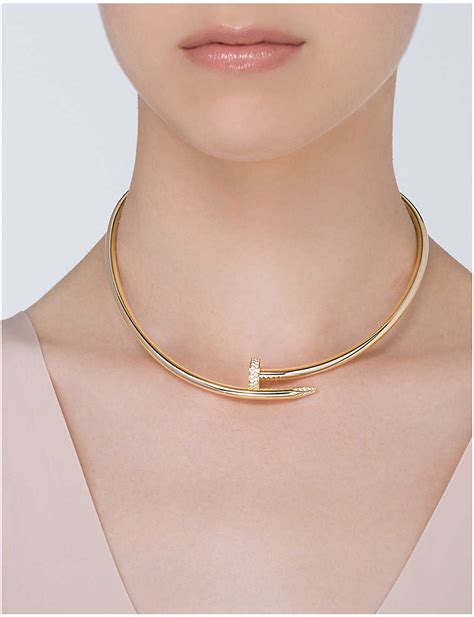 cartier juste un clou necklace dupe